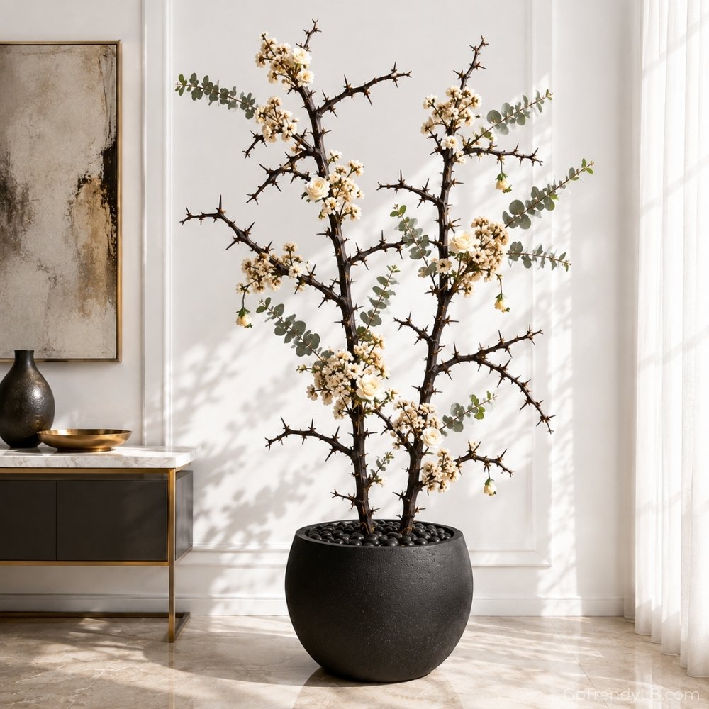Handcrafted Christ’s Thorn Decorative Tree