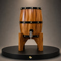 Wooden Barrel Dispenser 3 Lit