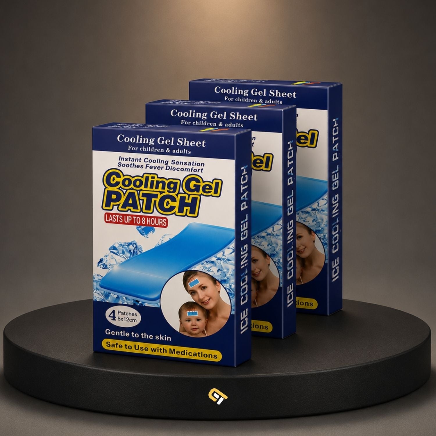 Cooling gel fever patches providing instant cooling relief for children and adults Lebanon