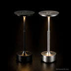 Modern rechargeable LED table lamp providing elegant wireless lighting for bedrooms, dining tables, restaurants, cafes and outdoor spaces
