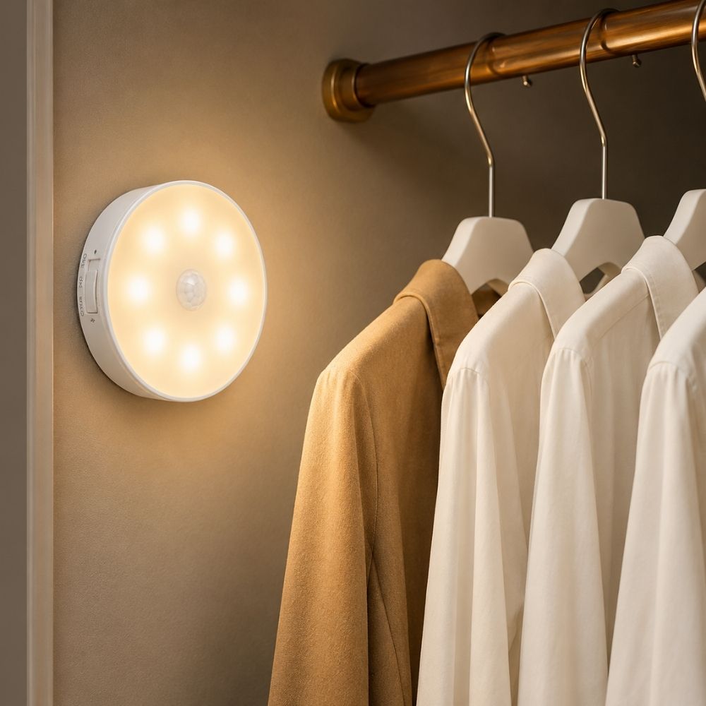 Motion Sensor LED Light with rechargeable magnetic design  Lebanon