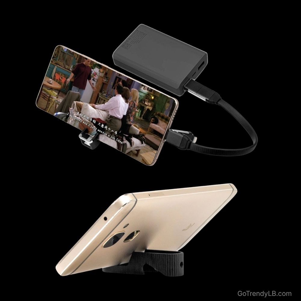 4-in-1 fast charging cable with multiple connectors for smartphones and devices