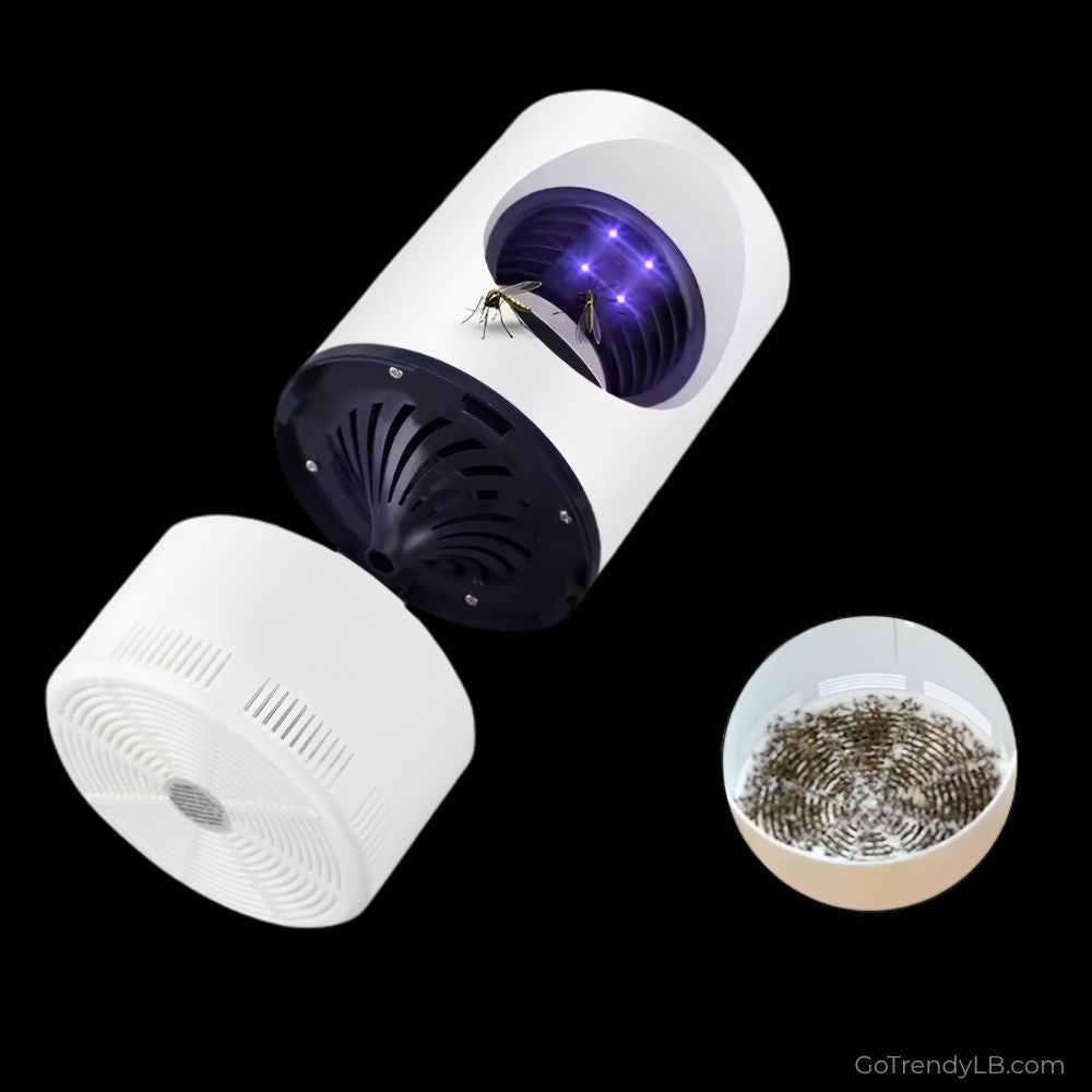 Portable USB UV mosquito trap device for indoor mosquito control and quiet operation